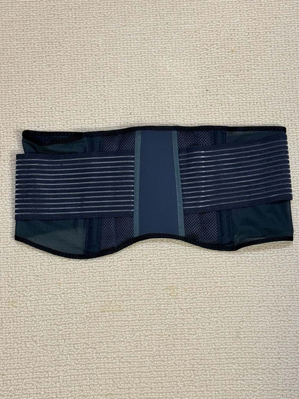CVS Health Lumbar Support Belt Back Brace Black